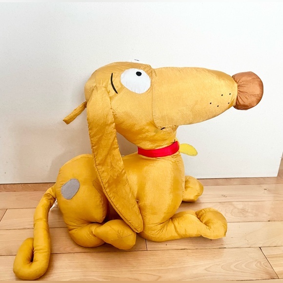 Rugrats Other - Vintage 1998 Rugrats Nickelodeon Huge Spike Dog Plush Dog Collectible